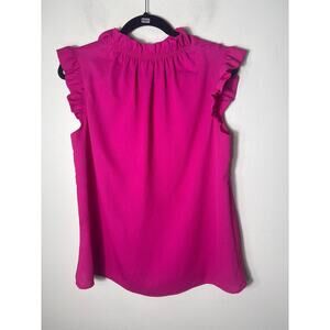 2 Hearts Hot Pink Top Sz S